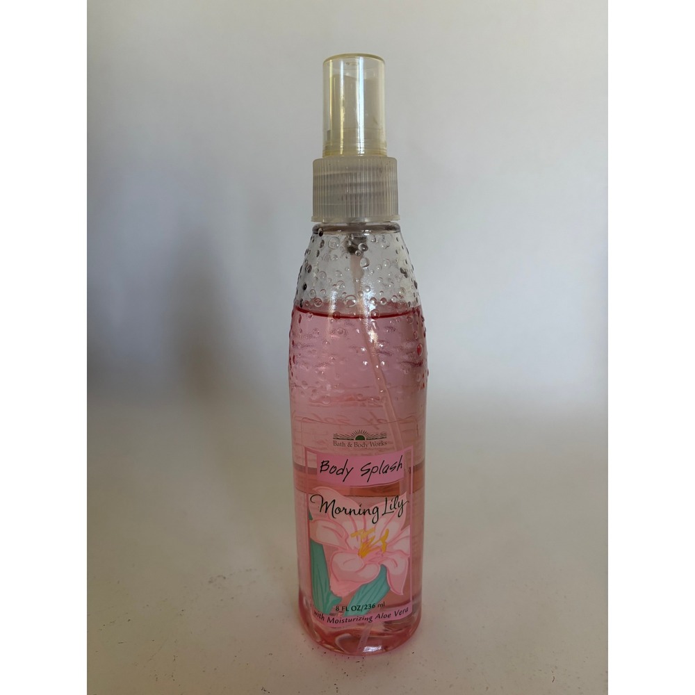 NEW BATH & BODY WORKS 8 fl oz Morning Lily Mist BODY SPLASH